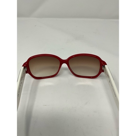 Marc By Marc Jacobs MMJ 076/S Women's Red Glass Lens Plastic Frame Sunglasses - Picture 6 of 6
